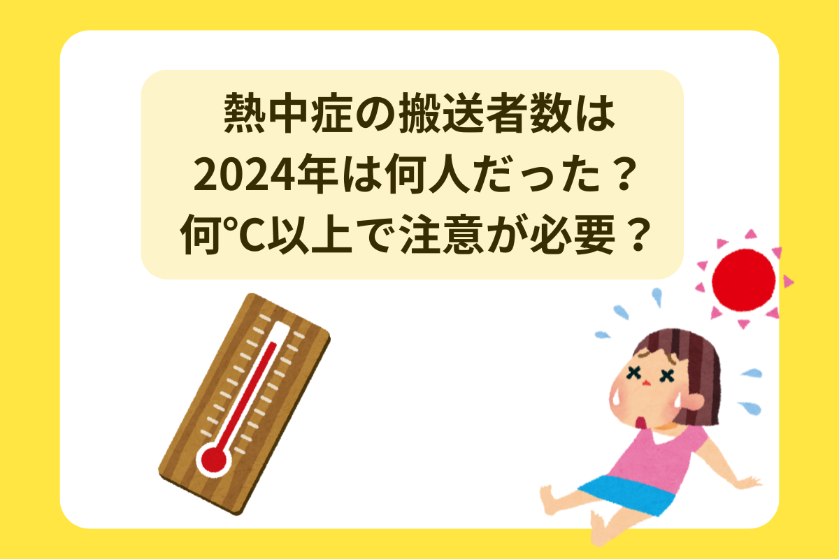 熱中症 搬送者数