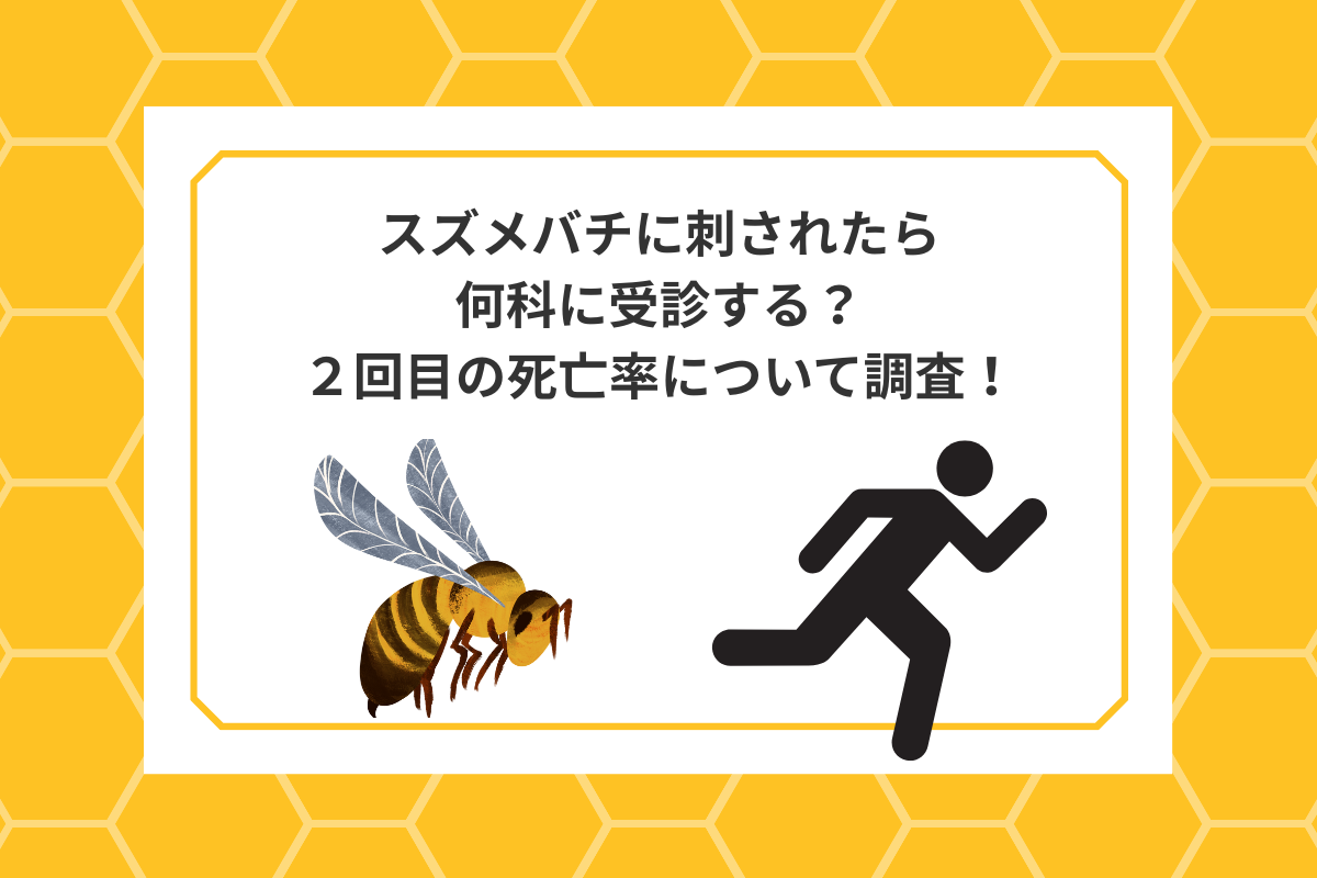 スズメバチ 刺された 何科