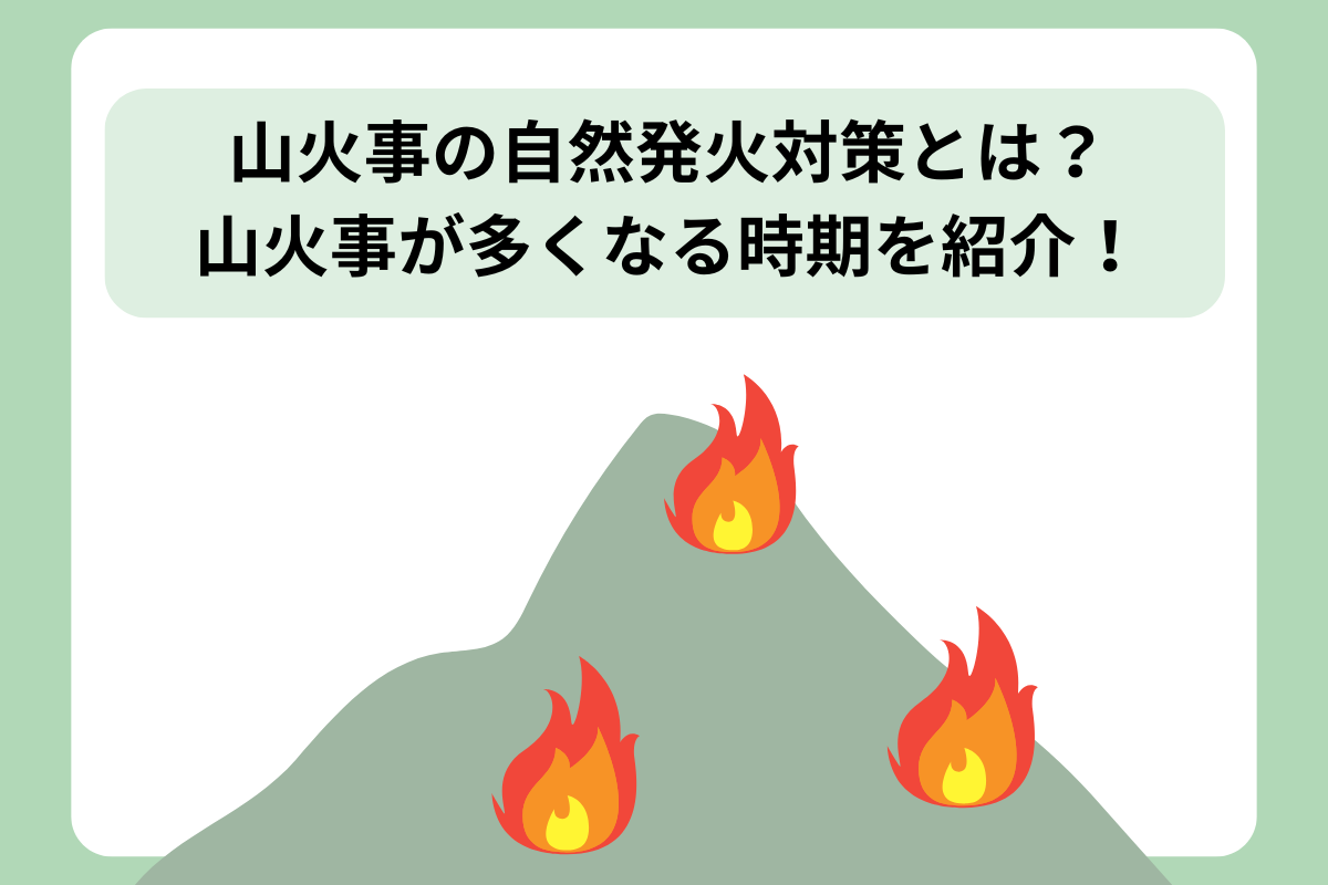 山火事 自然発火